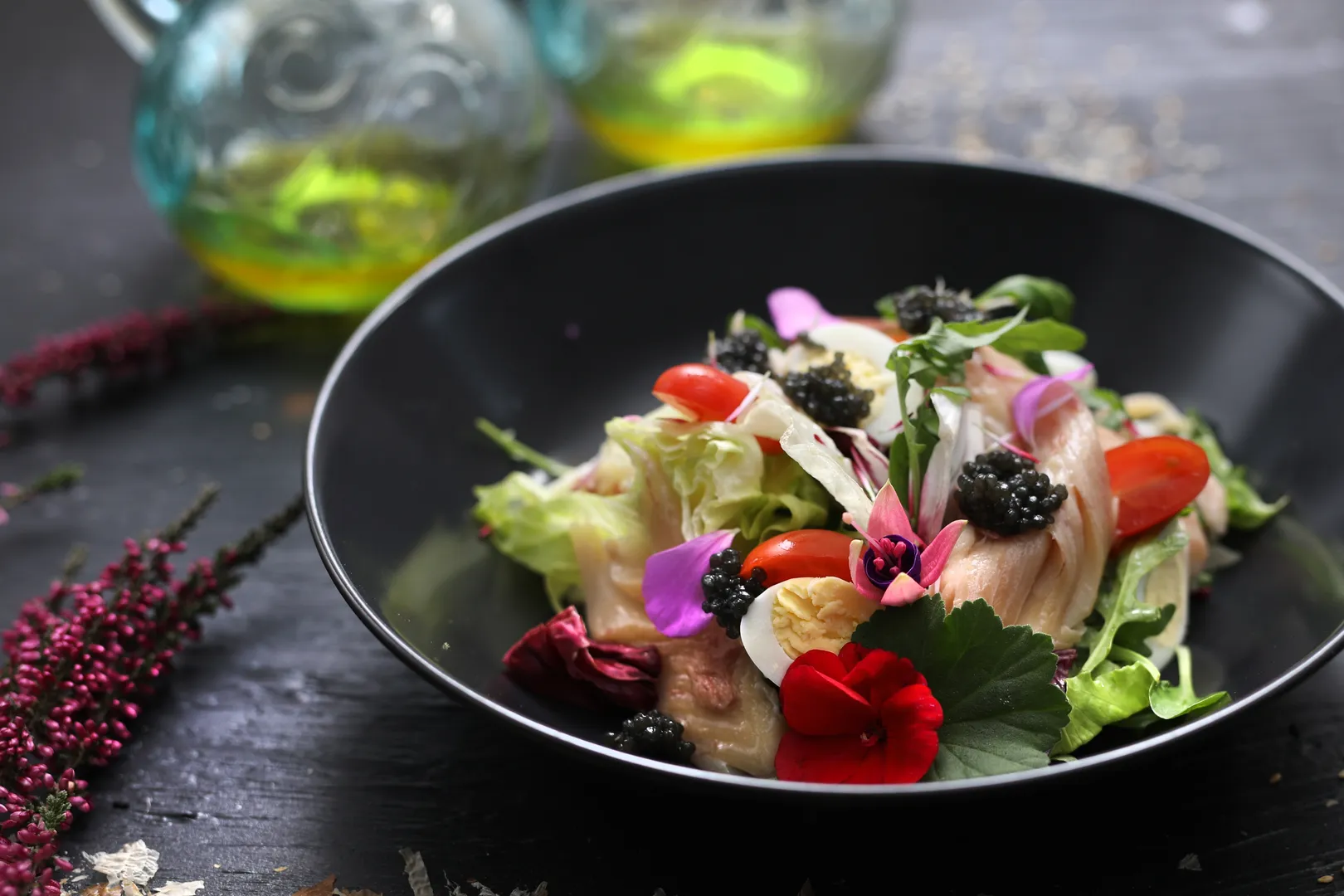 Organisation d'un atelier de Cuisine de fleurs