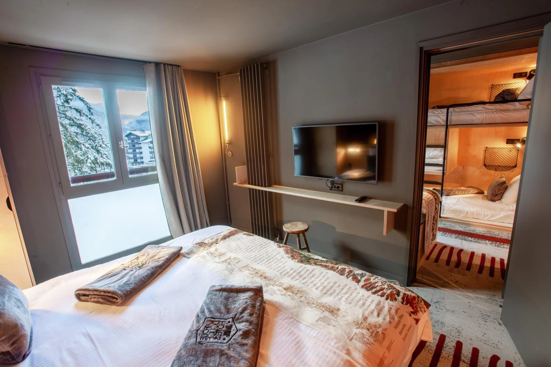 Chambre disponible pour un séminaire d'entreprise à L'hôtel La Folie Douce à Chamonix-Mont-Blanc - chamonix-mont-blanc